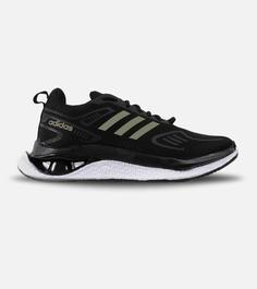 کفش کتانی مردانه مشکی سبز Adidas running shoes مدل 2131