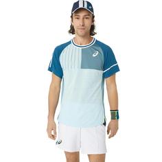 تی شرت تنیس مردانه اسیکس Asics Match SS Top- آبی