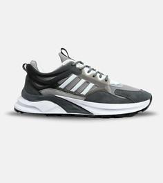 کفش کتانی بزرگ پا طوسی سفید ADIDAS UltraBoost مدل 6152