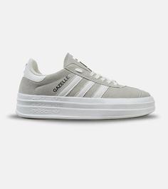 کفش کتانی مردانه طوسی ADIDAS gazelle Bold مدل 4634