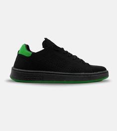 کفش کتانی مردانه مشکی سبز ADIDAS stan smith مدل 4622