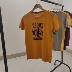 تیشرت BRONX مدل 3131 رنگ خردلی