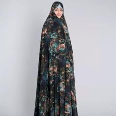 چادر سه بعدی سنتی زمینه سبز کد ch315074