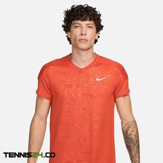 تی شرت تنیس مردانه نایک Nike Court Slam Dri-FIT- نارنجی