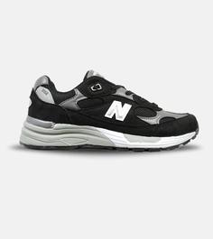 کفش کتانی مشکی طوسی سبز Newbalance 992 مدل 4764