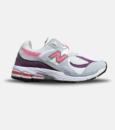 کفش کتانی طوسی سرخابی بنفش NEW BALANCE 2002R مدل 6279