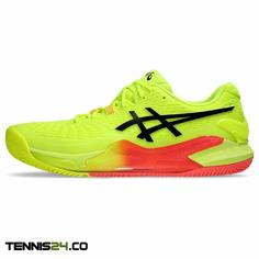 کفش تنیس مردانه اسیکس Asics Gel-Resolution 9 Clay – زرد