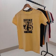 تیشرت BRONX مدل 3131 رنگ لیمویی