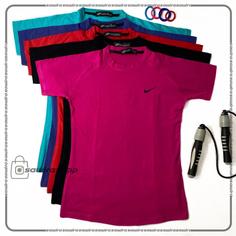 تیشرت آستین کوتاه نخ پنبه زنانه نایک (Nike) – (کد: 1609)