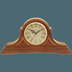 ساعت رومیزی چوبی مدل DANON کد T-5508 رنگ WALNUT