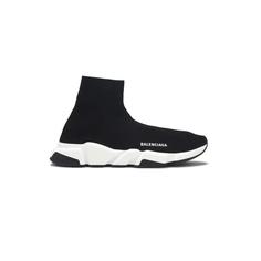 کتونی جورابی بالنسیاگا مشکی سفید Balenciaga Speed Trainer Black White