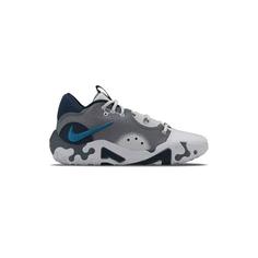 کفش بسکتبال نایک پی جی 6 طوسی آبی Nike PG 6 Grey Fog Arsenal Blue