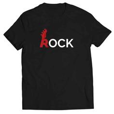 تیشرت آستین کوتاه طرح Rock