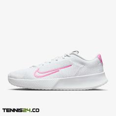 کفش تنیس زنانه نایک NikeCourt Vapor Lite 2- سفید/صورتی