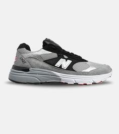 کفش کتانی بزرگ پا طوسی مشکی NEW BALANCE 993 مدل 3110