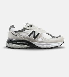 کفش کتانی کرم سفید NEW BALANCE 990 مدل 4247