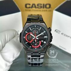 ساعت  مچی کاسیو  ادیفایس casio edifice EQS-920PB-1AV بند و قاب استیل رنگ ثابت،مسترکوالیتی.صفحه مشکی