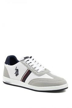 اسنیکر مردانه یو اس پلو اورجینال سفید U.S. Polo Assn. 9053