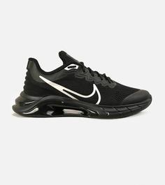 کفش کتانی مردانه مشکی تیک سفید نایک NIKE air max مدل 3464