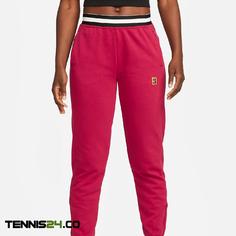 شلوار تنیس زنانه نایک NikeCourt Dri-FIT Heritage French- صورتی