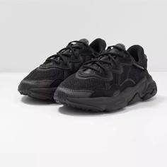 کتونی رانینگ آدیداس اورجینال adidas Ozweego Core Black Gray