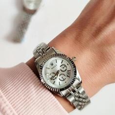 ساعت زنانه رولکس Rolex طرح سه موتوره صفحه سفید