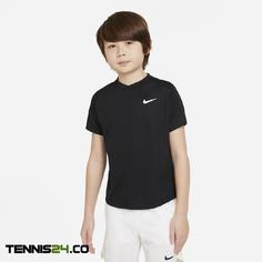 تی شرت تنیس بچگانه نایک NikeCourt Dri-FIT Victory- مشکی