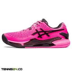 کفش تنیس مردانه اسیکس Asics Gel-Resolution 9 Clay- صورتی