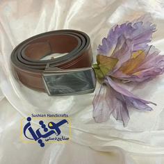 کمربند مردانه چرمی سگک مجلسی