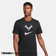 تی شرت تنیس مردانه نایک کورت NikeCourt Dri-FIT Rafa – مشکی