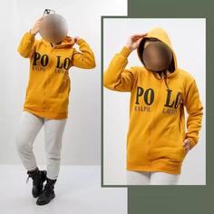 سویشرت اسپرت تو کرکی مارک POLO رنگی جیبدار