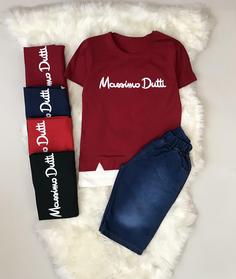 تیشرت و شلوارک جین massimo dutti کد ۷۹۷