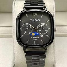 ساعت مچی مردانه کاسیو مربعی casio کلاسیک موتور ژاپن با ارسال ارسال رایگان 