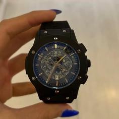 ساعت مردانه هابلوت کلاسیک بند رابرHublot