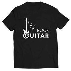 تیشرت آستین کوتاه طرح Rock Guitar