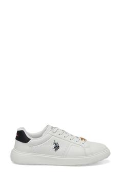 اسنیکر مردانه یو اس پلو اورجینال سفید U.S. Polo Assn. KIT 4FX