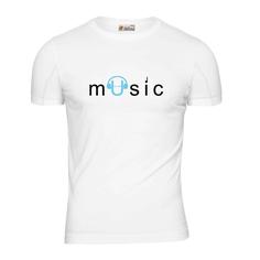 تیشرت آستین کوتاه طرح Music