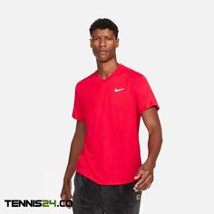 تی شرت تنیس مردانه نایک NikeCourt Dri-FIT Victory- قرمز