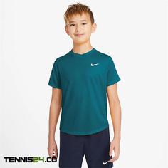 تی شرت تنیس بچگانه نایک NikeCourt Dri-FIT Victory- سبز