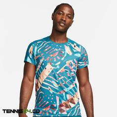 تیشرت تنیس مردانه نایک NikeCourt Dri-FIT Slam-آبی