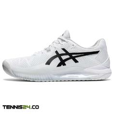 کفش تنیس مردانه اسیکس Asics Gel-Resolution 8 – سفید