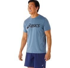 تی شرت تنیس مردانه اسیکس Asics Big Logo Tee- آبی