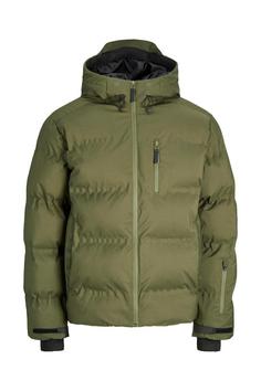 کاپشن جک اند جونز مردانه – Jack & Jones 12238998-Olive Nigh