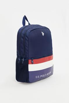 کیف مدرسه زنانه یو اس پلو اورجینال آبی سرمه ای U.S. Polo Assn. plsrt17