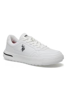 اسنیکر مردانه یو اس پلو اورجینال سفید U.S. Polo Assn. POLO24EYSAMPOB