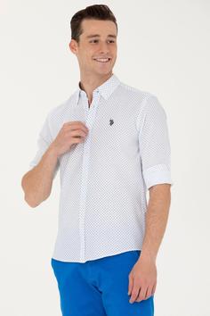 پیراهن مردانه یو اس پلو اورجینال آبی U.S. Polo Assn. 946936