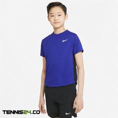 تی شرت تنیس بچگانه نایک NikeCourt Dri-FIT Victory- آبی