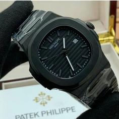 ساعت مچی مردانه پتک فیلیپ ناتیلوس اتوماتیک فول مشکی Patek Philippe NUATILOS