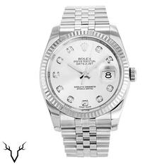 ساعت رولکس دیت جاست مردانه سیلور Rolex Datejust