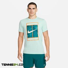 تیشرت تنیس مردانه نایک NikeCourt Dri-FIT- آبی